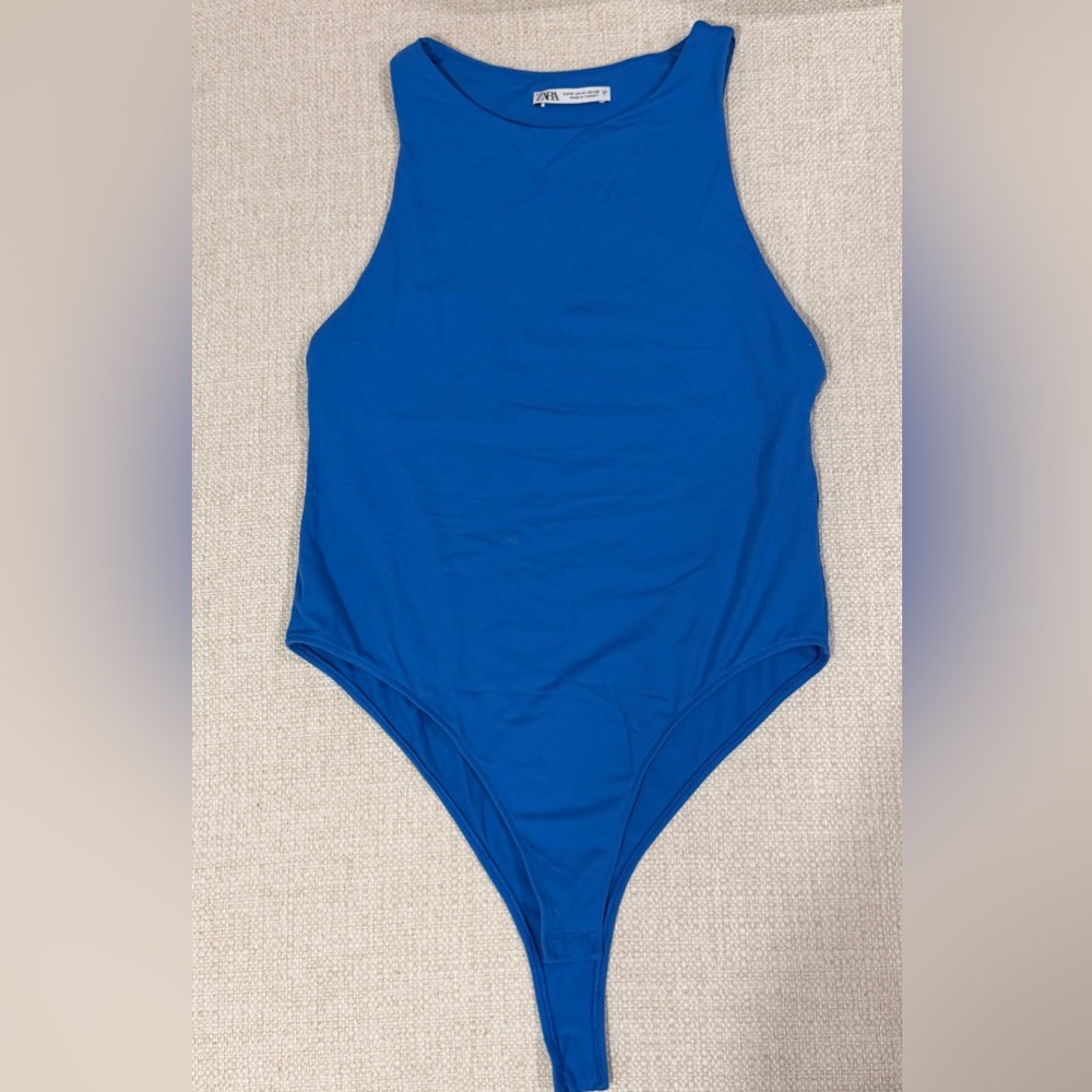 Zara Blue Bodysuit